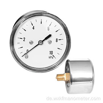 Messung von Instrumenten Ölgefüllter Manometer-Manometer-Manometer